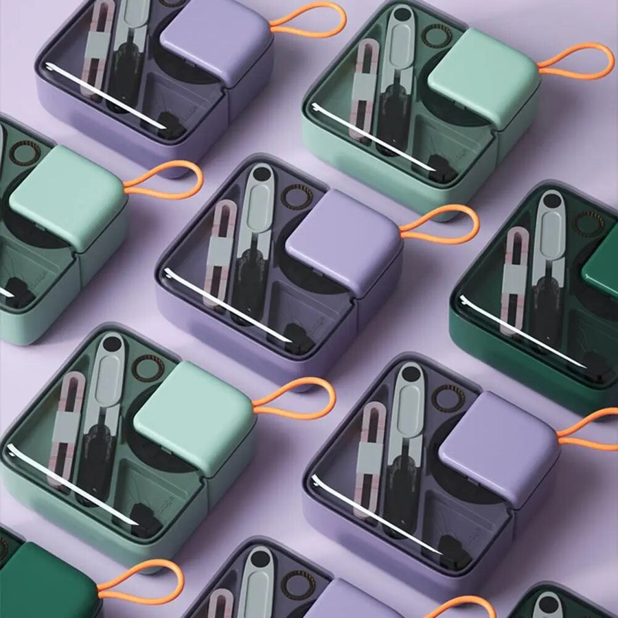 Trendy Pastel-Colored Travel Sewing Kit - Image 0