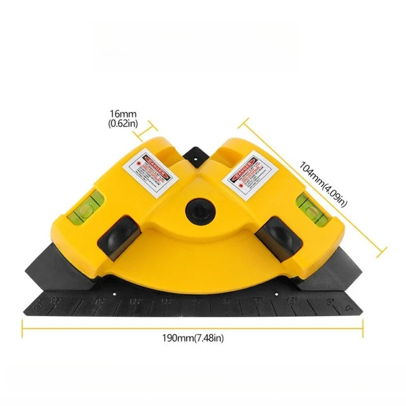Tile Guide Precision Right-Angle Laser Level Tool