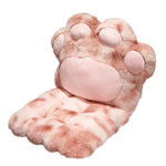 Cozy Cat Paw Plush Seat Pillow