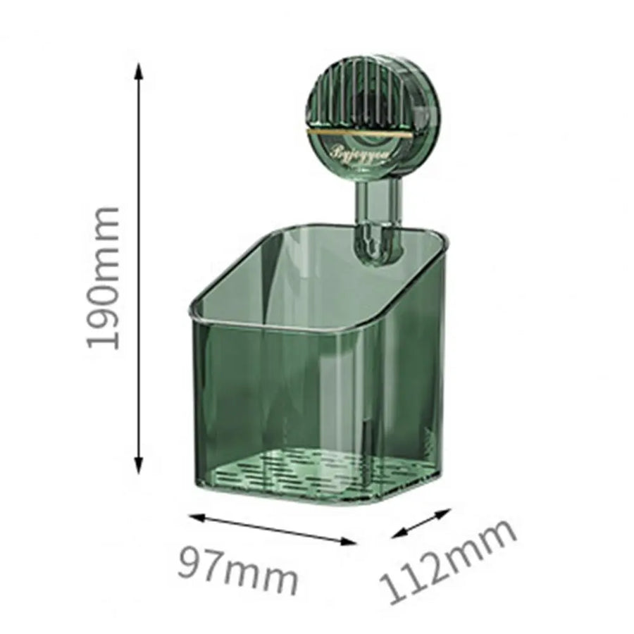 Strong Suction Quick Mini Bathroom Storage Rack - Image 5