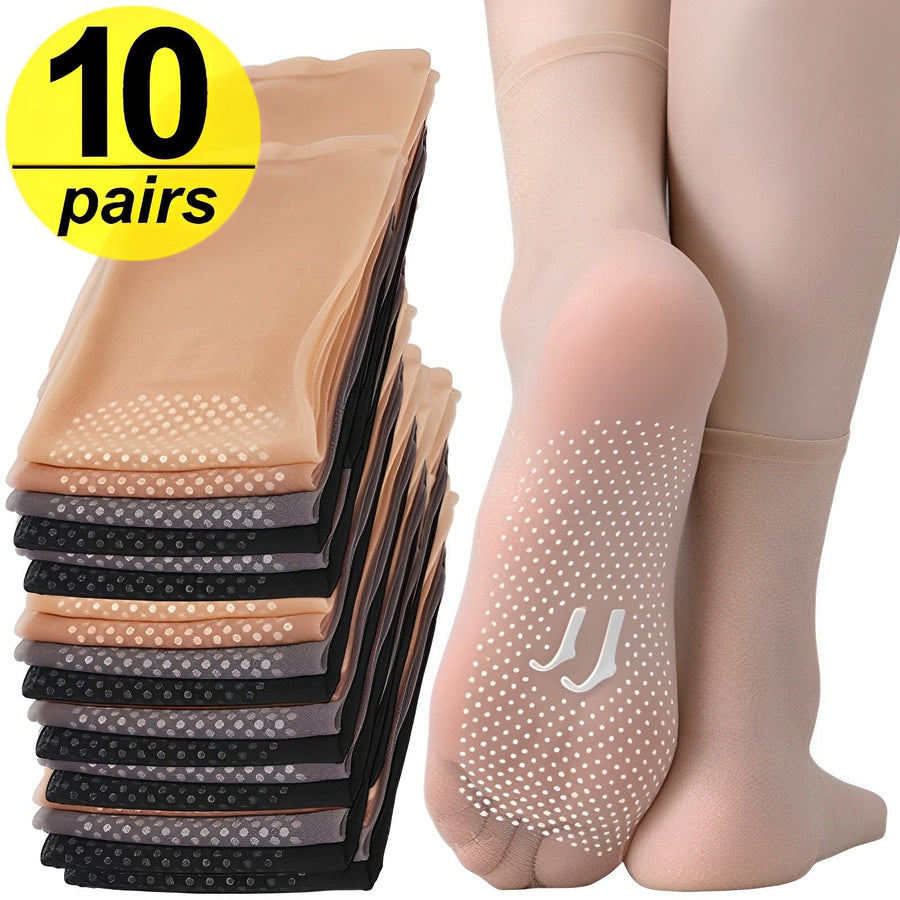 Summer Type Breathable Ultra-thin Silk Women Socks - Image 3