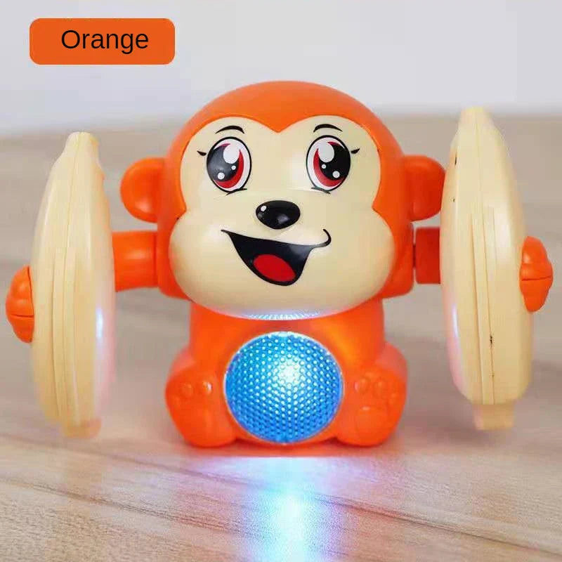 Interactive Monkey Rolling Light-Up Musical Toy - Image 6