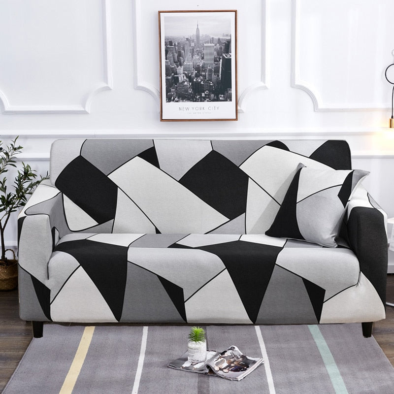 Modern Non-slip Colorful Elastic Sofa Cover