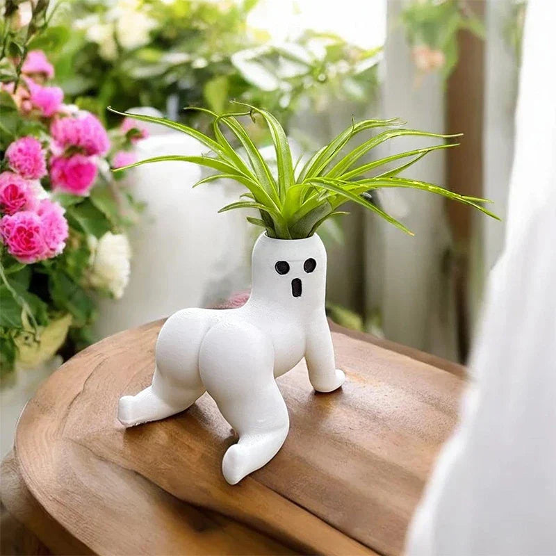 Teasing Ghost Plant Mini Vase - Image 1