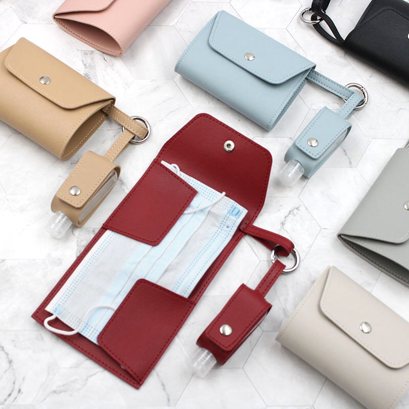 Mask Hand Sanitizer Combo Wallet - Image 0