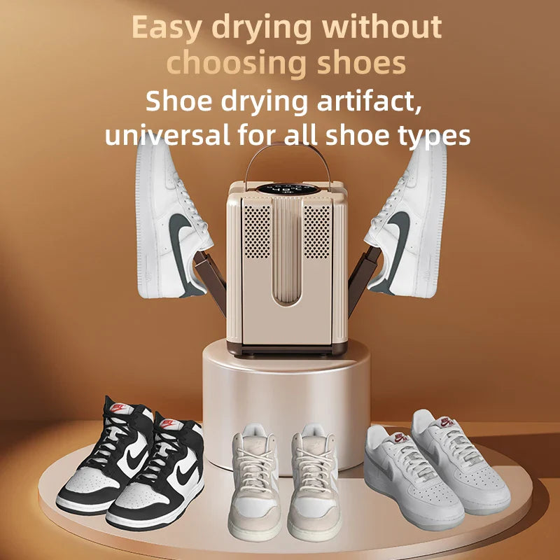 Six-Arm Quick Heating Foldable Electric Shoe Dryer - Image 2
