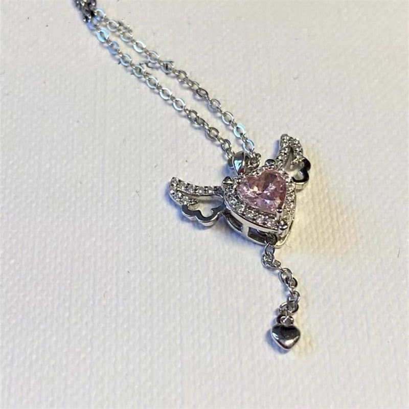 Cupid's Heart of Love Necklace