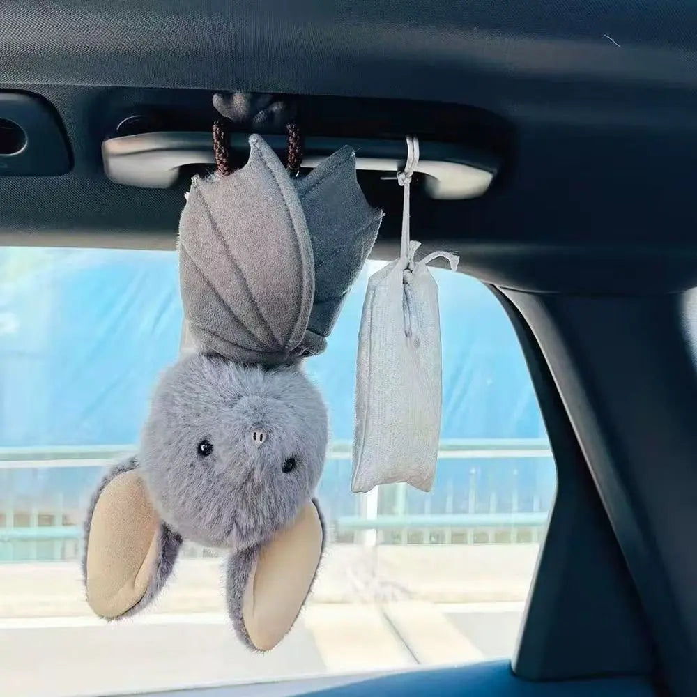Dracula Pet Bat Car Mirror Plush - Image 5