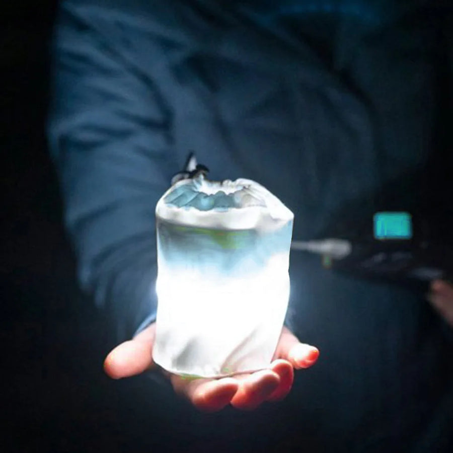 Portable Inflatable Camp Glow Folding Tent Light - Image 3