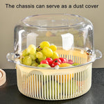 Manual Spin Vegetable Drainer Basket