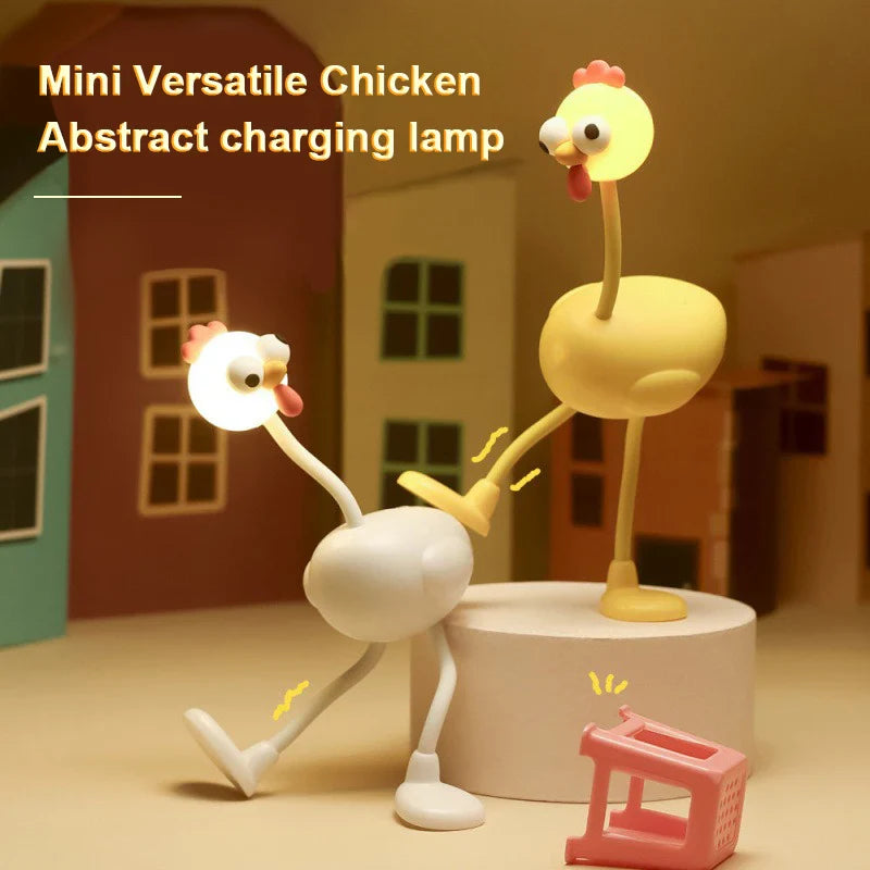 Crazy Chicken Character Night Lamp - Image 1