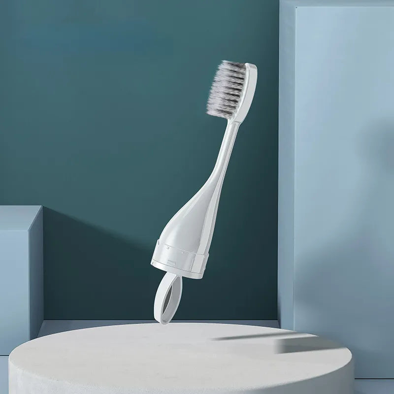 Foldable Travel Brush Toothpaste Holder Set - Image 5