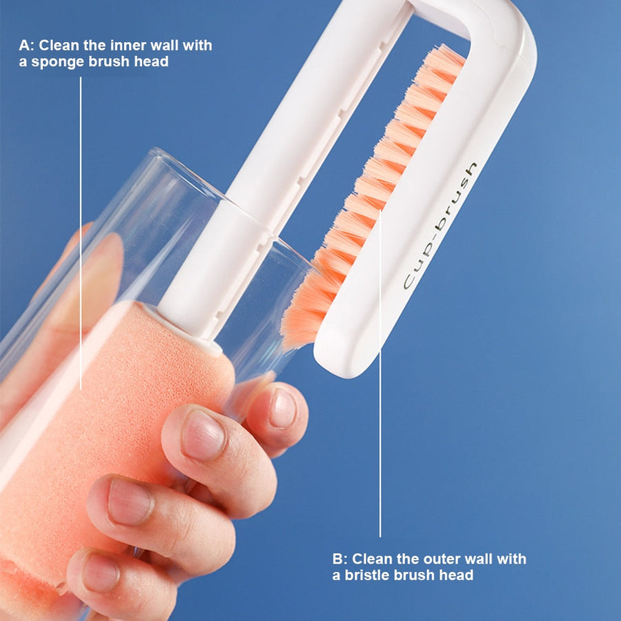 Long Handle Easy Spotless Bottle Cleaner Brush - Image 4