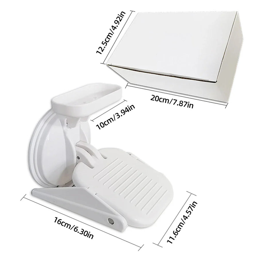 Shower Pedicure Ergonomic Footrest - Image 5