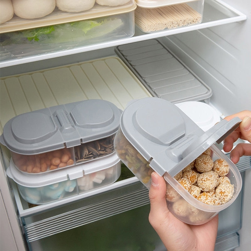 Double Compartment Sealed Storage Fresh Box - Image 3