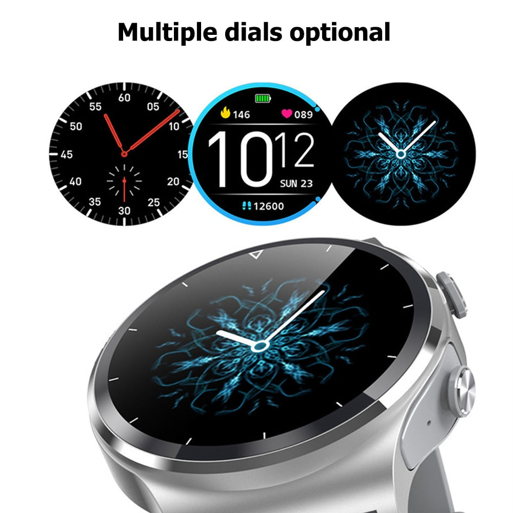 Classic Waterproof Built-in Earphone Smartwatch