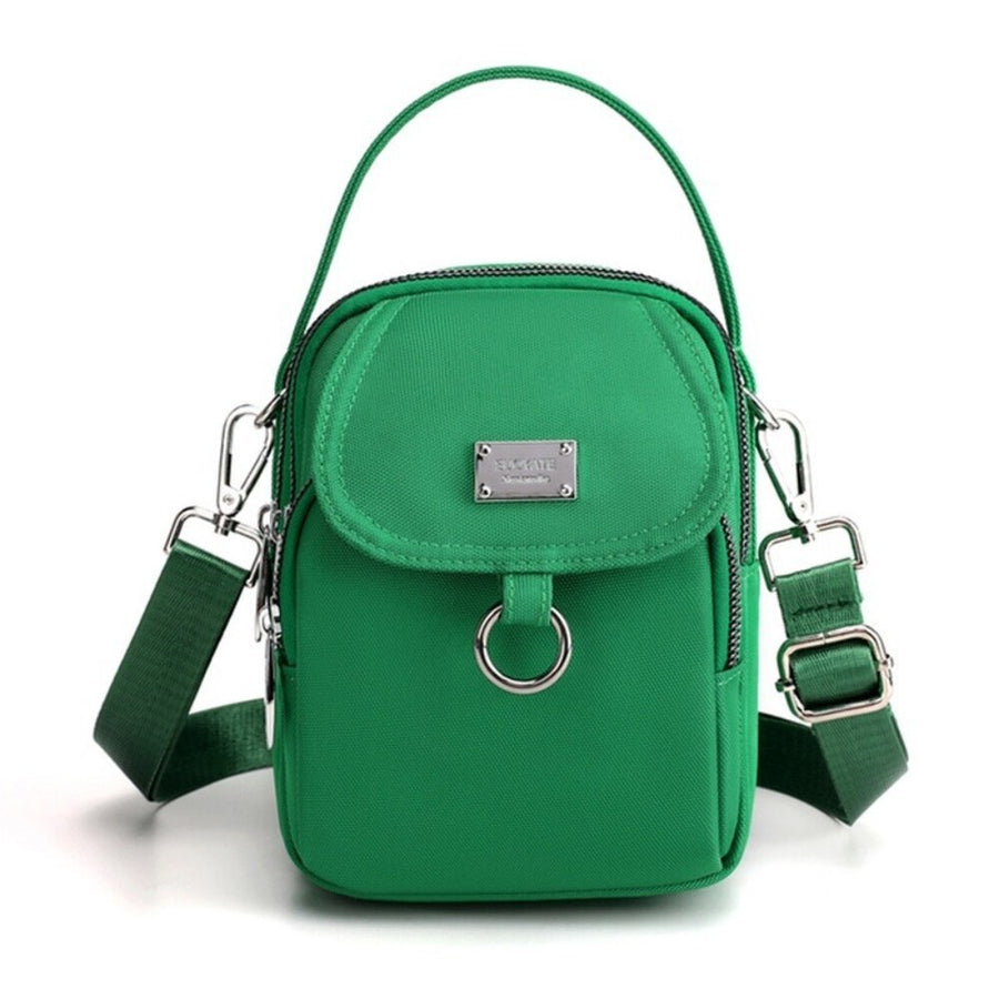 Leather Trendy Chic Women Messenger Bag - Image 8