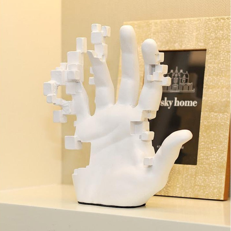 Modern Artful Touches Hand Statue Decor - Image 0