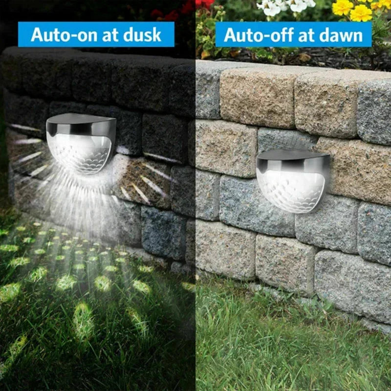 Outdoor Waterproof Solar LED Patio Wall Lamp - Image 5