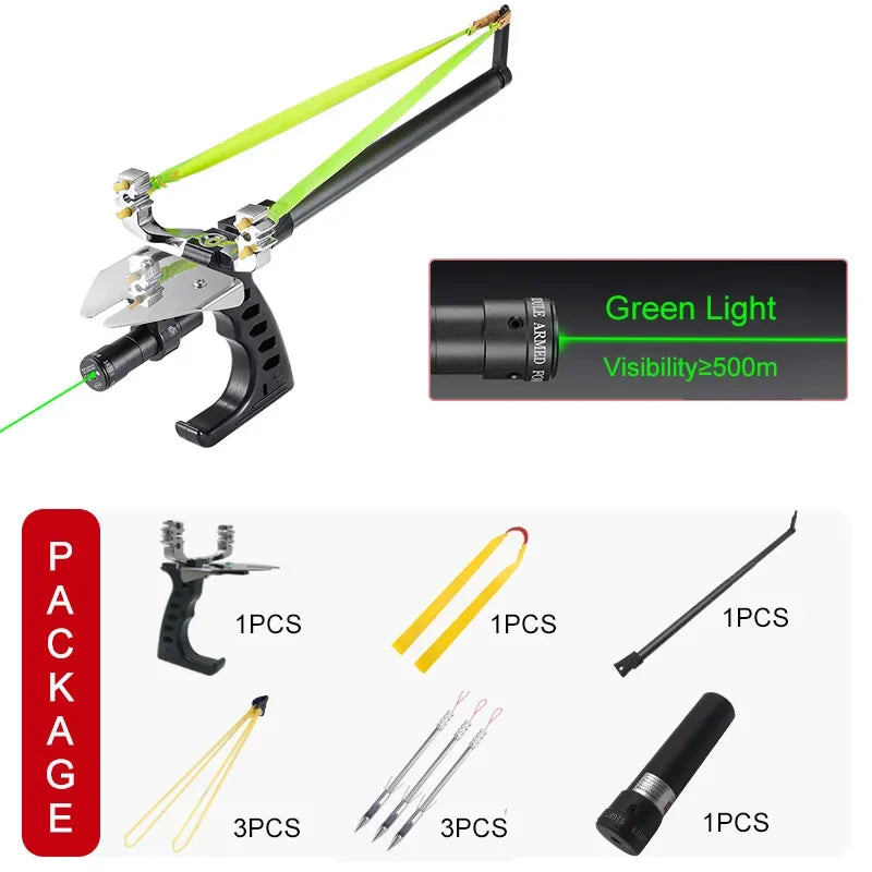 Long-Range Telescopic Fishing Laser Slingshot - Image 10