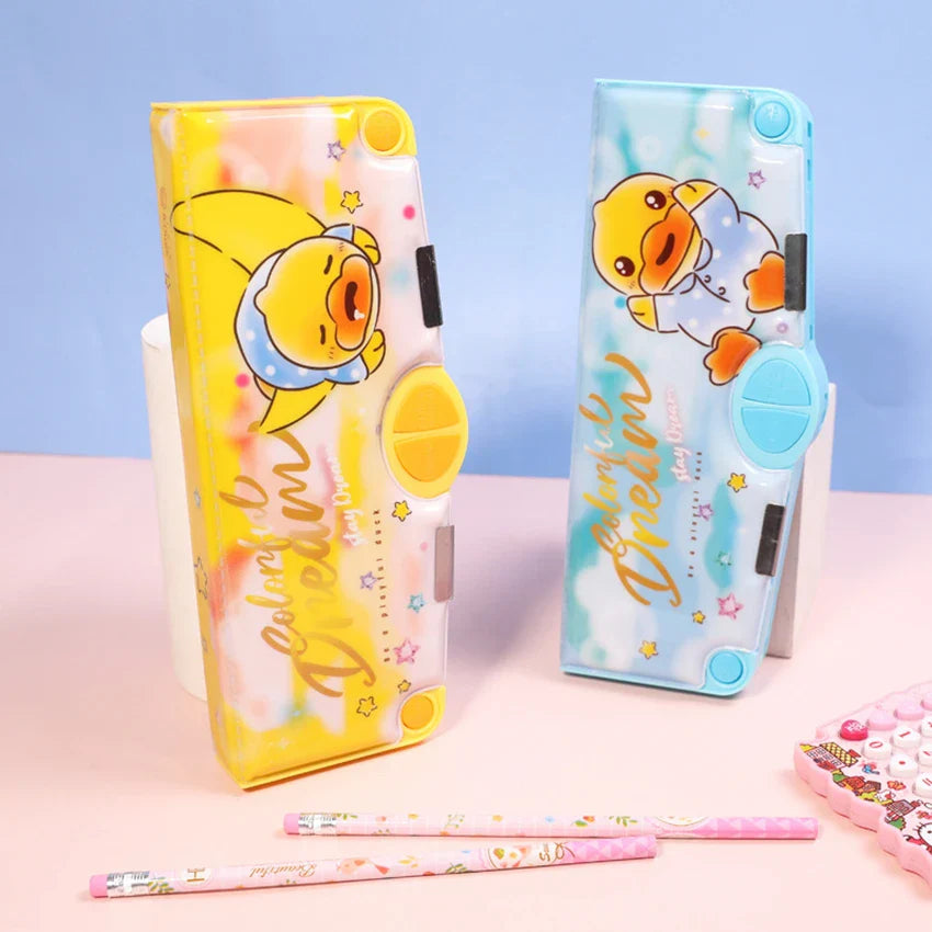 Korean Style Cute Multifunctional Kids Pencil Case - Image 3