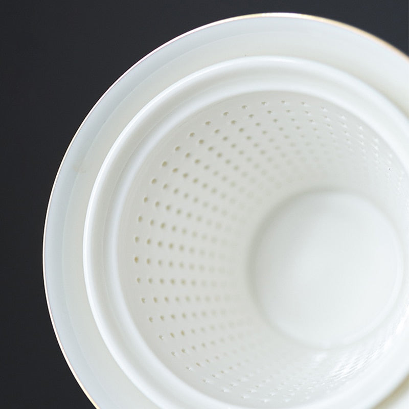 Magical Winter Ceramic Tea Cup Set - Image 2