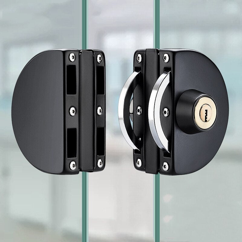 Sliding Door Stainless Steel Safety Glass Door Lock - Image 14