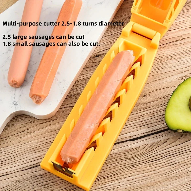 Easy Hot Dog Sausage Slicer Gadget - Image 2