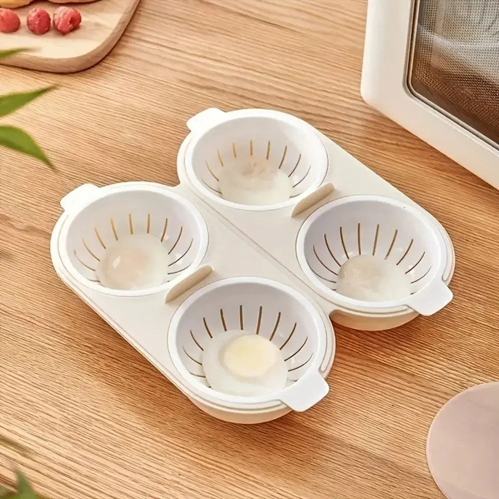 Double Space Durable Microwave Egg Maker