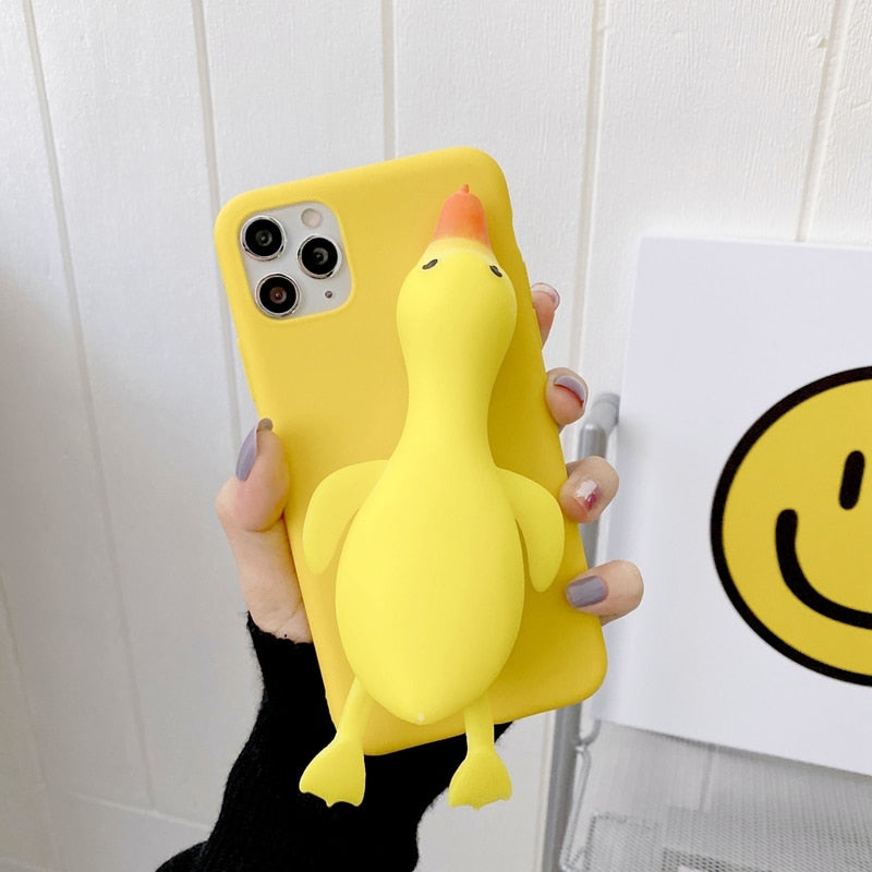 Goofy Goose Stress Reliever iPhone Case