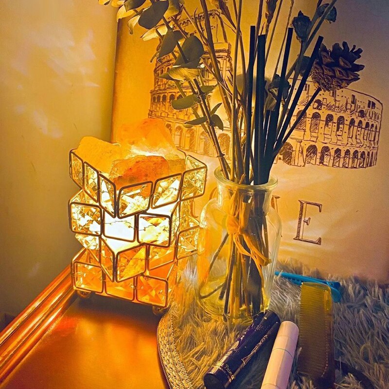 Crystal Room Mood Ambient Geo Shimmer Cube Light - Image 5