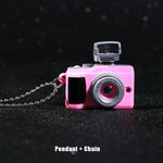 Vintage Camera Shaped Flashlight Necklace