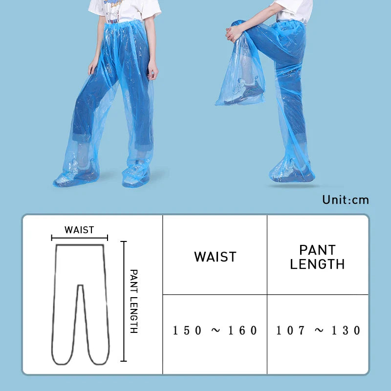 Waterproof Travel Ease Disposable Rain Pants - Image 5