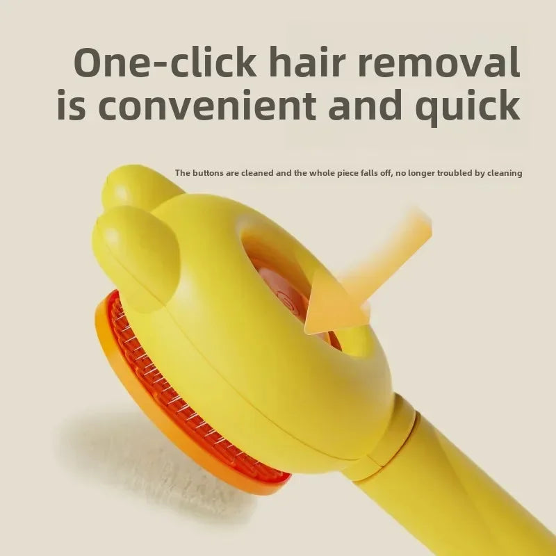 One Click Hair Removal Pet Grooming Brush - Image 4
