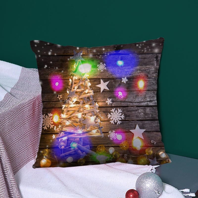 Christmas Series LED Pillow Case - Image 13