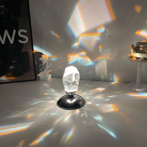 Luxury Crystal Stone Atmosphere Lamp - Image 0