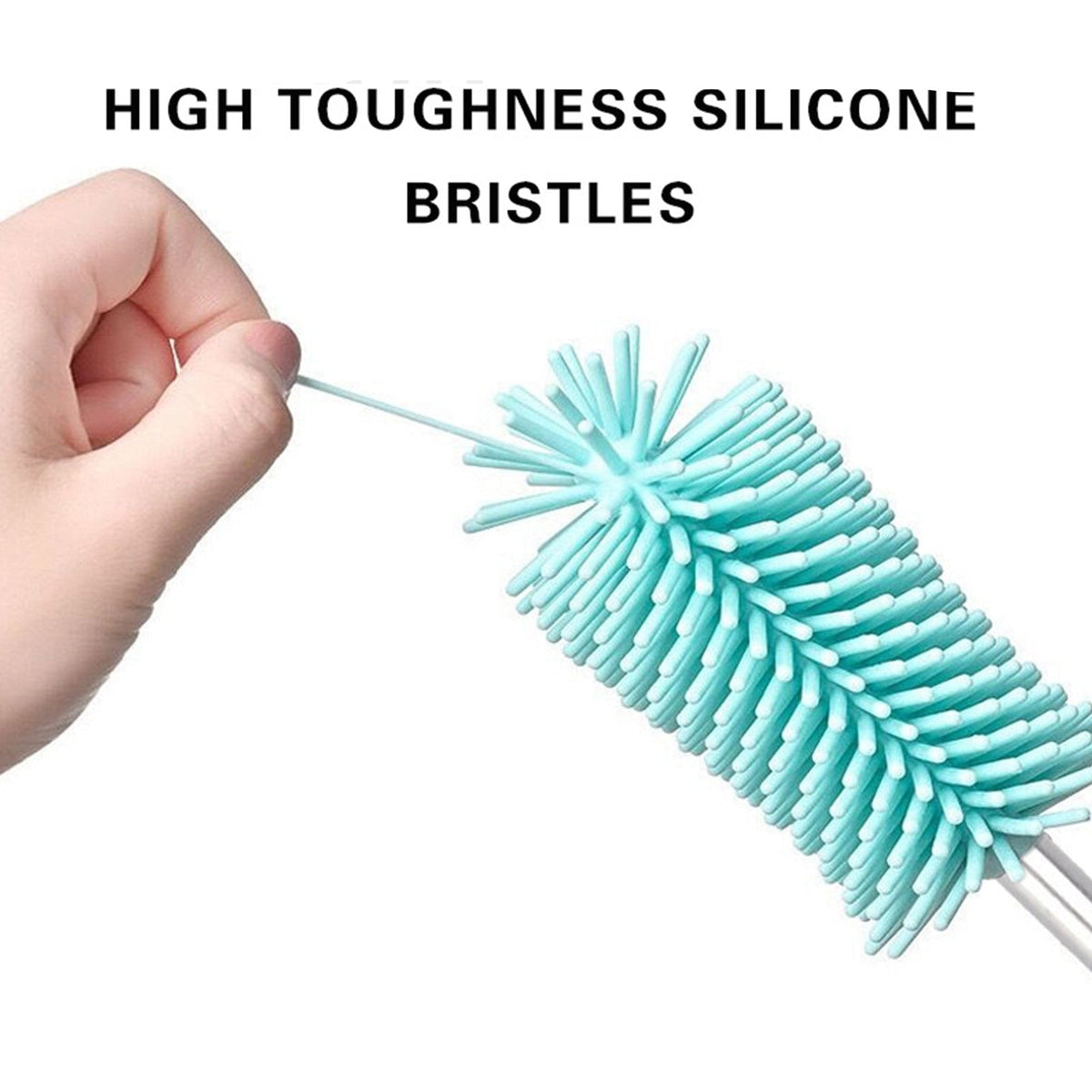 Long Handle Rotating Cup Cleaning Brush