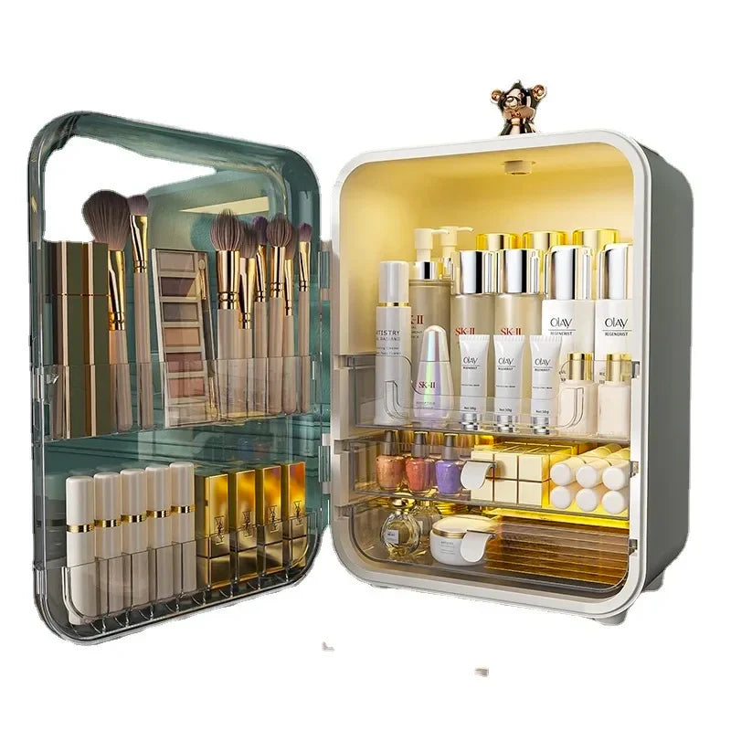 Anti-Dust Large LED Cosmetic Storage Box - Image 4