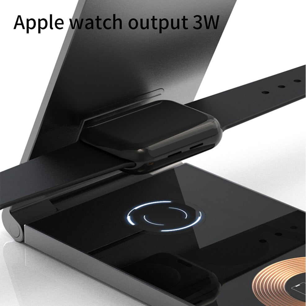 Clear Beam Foldable Magnetic Wireless Charger Stand