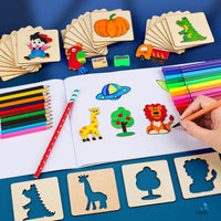Tiny Artist Montessori Educational Kids Drawing Set - Image 2