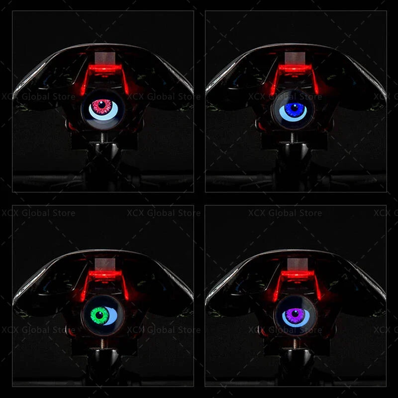 Scary Eyes Night Guardian Waterproof Bicycle Tail Light - Image 1