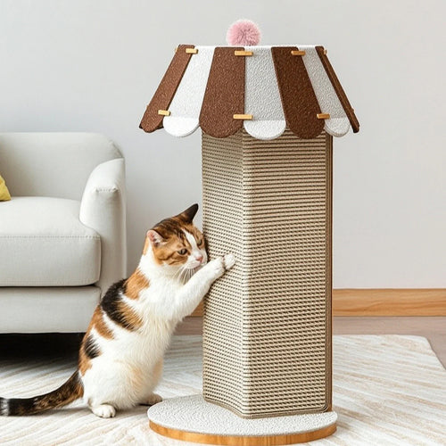 Corner Claw Space-Saving Sisal Cat Scratching Post