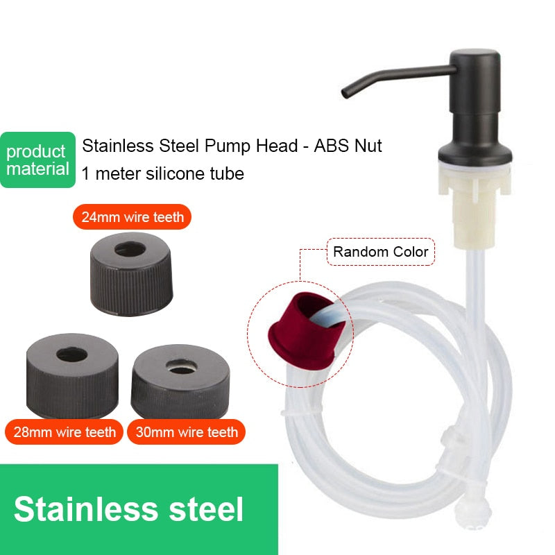 Kitchen Sink Built-in Liquid Soap Dispenser Kit - Image 12