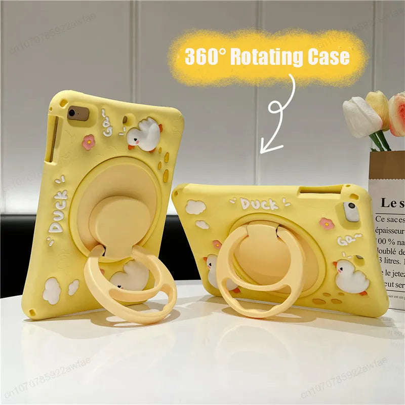 Star Cartoon Kids Flexible iPad Case Stand - Image 12