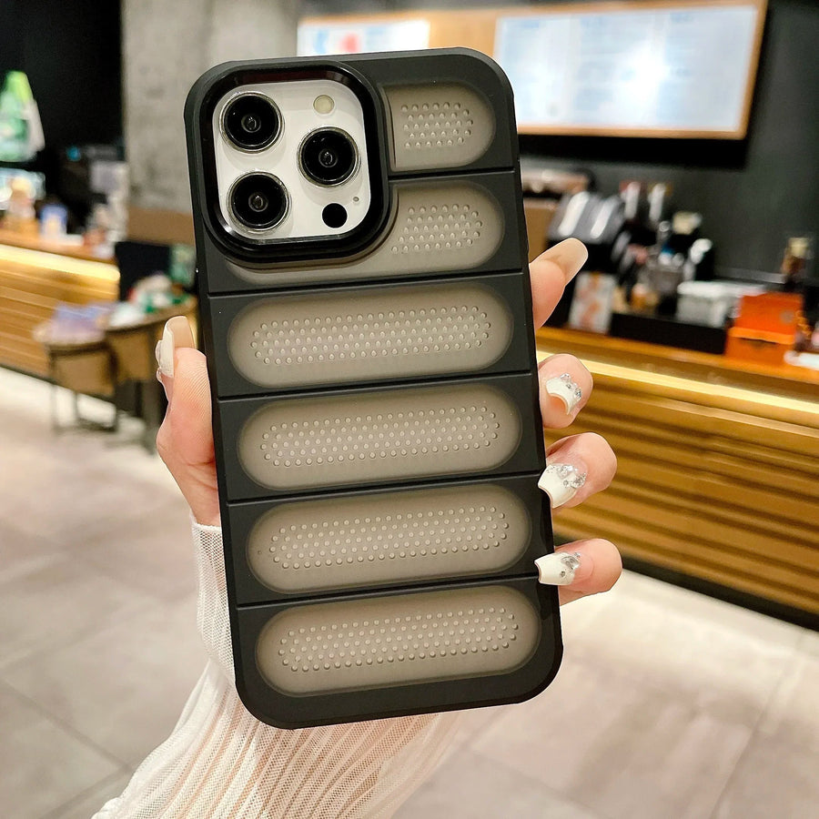 Heat Dissipation Protective Breathable Mesh Phone Case - Image 8