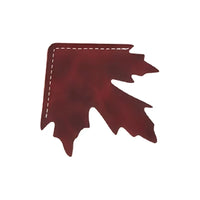 October Leaf Soft Leather Bookmark - Image 5