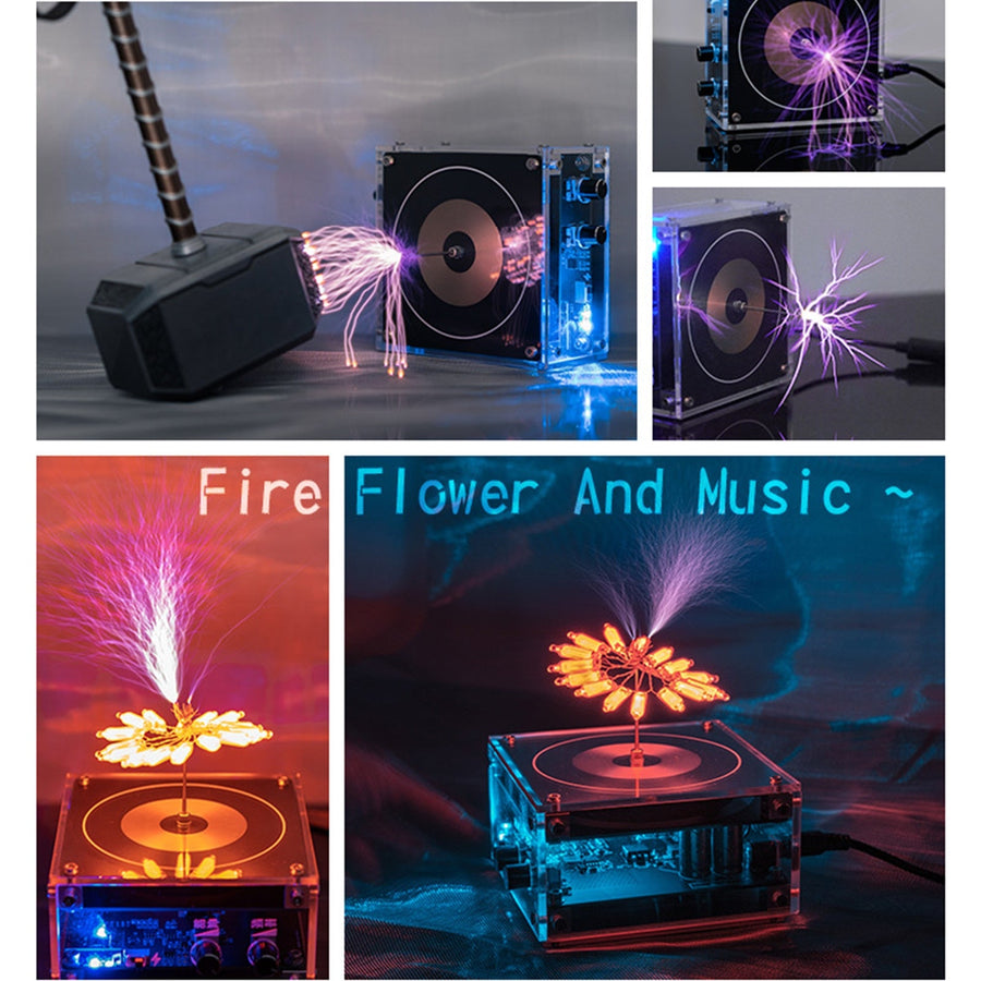Wireless Tesla Coil High-Frequency Lighting Speaker - Image 8