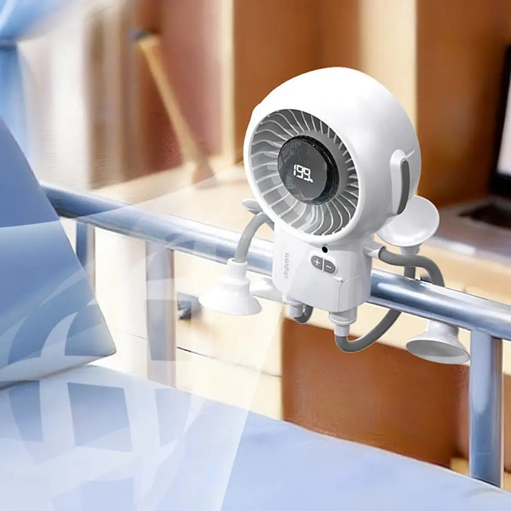 Flexible Arm Adjustable Powerful Cooling Fan - Image 6
