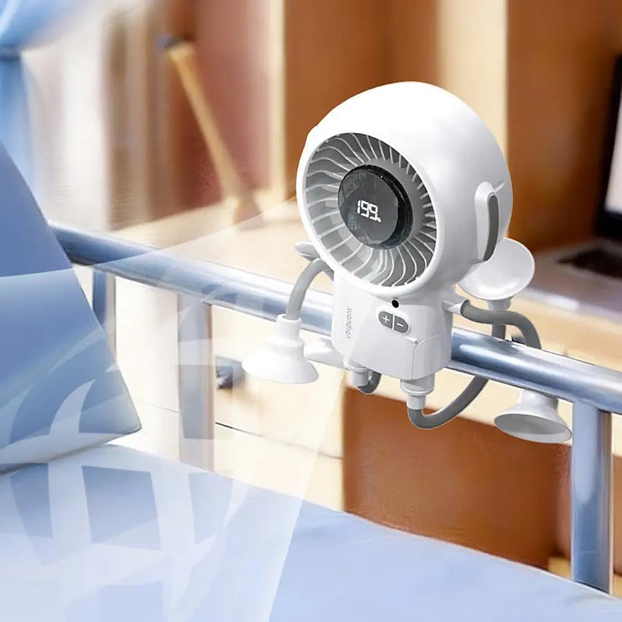 Flexible Arm Adjustable Powerful Cooling Fan - Image 6