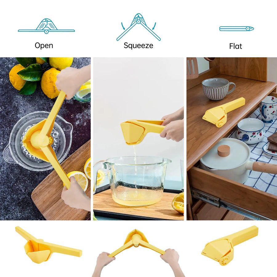 Natural Hand Press Fruit Squeezer Tool - Image 5